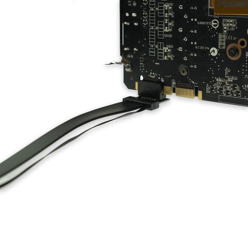 LINKUP - Flexible SLI Bridge GPU Cable Extreme High-Speed Technology Premium Shielding 85 ohm Design for NVIDIA GPUs Graphic Cardsâ”ƒNOT Compatible with AMD or RTX 2000/3000 GPU - [6 cm] - Image 5